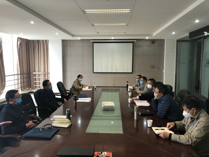 云南省煤炭产业集团（云南云顶国际工集团）纪委发展疫情防控和推动复工复产“飞行点穴式”抽查查抄