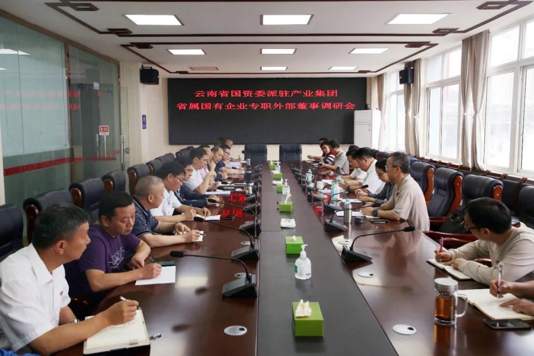 云煤集团专职表部董事寸延峰、伍显清、孔君一行赴镇雄煤业调研
