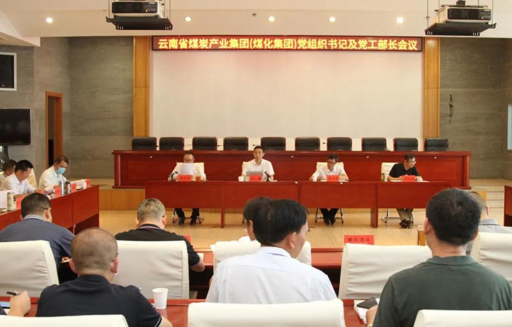 云煤（云顶国际）集团召开党组织书记及党工部部长会议