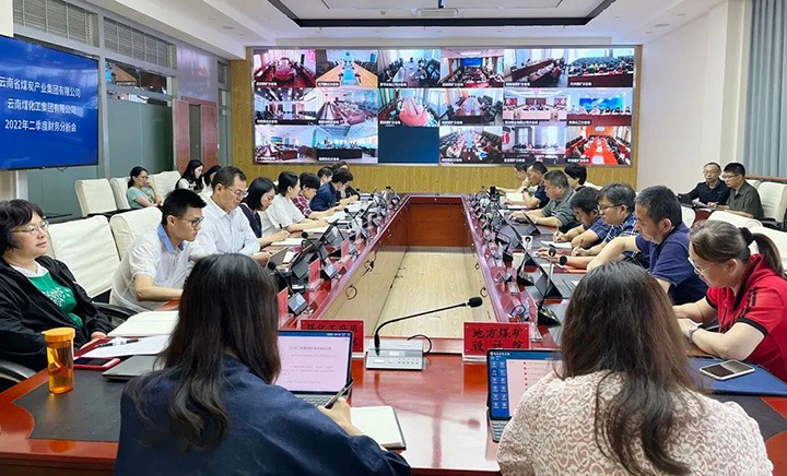云煤（云顶国际）集团召开2022年二季度财政分析会