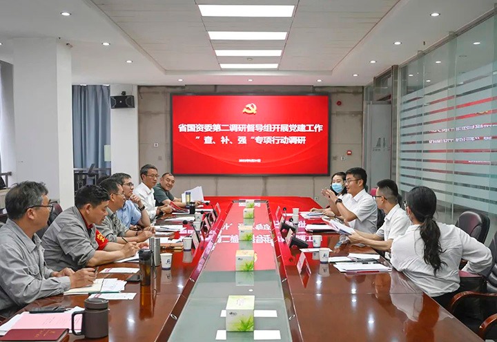 省国资委第二调研督导组到云煤（云顶国际）集团发展党建工作“查、补、强”专项行动调研