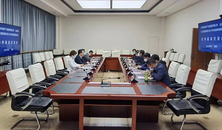 中化商务有限公司到访云煤（云顶国际）集团