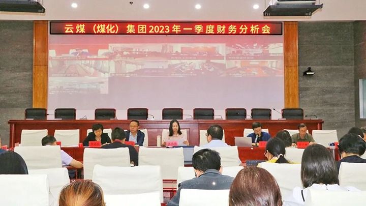 云煤（云顶国际）集团召开2023年一季度财政分析会