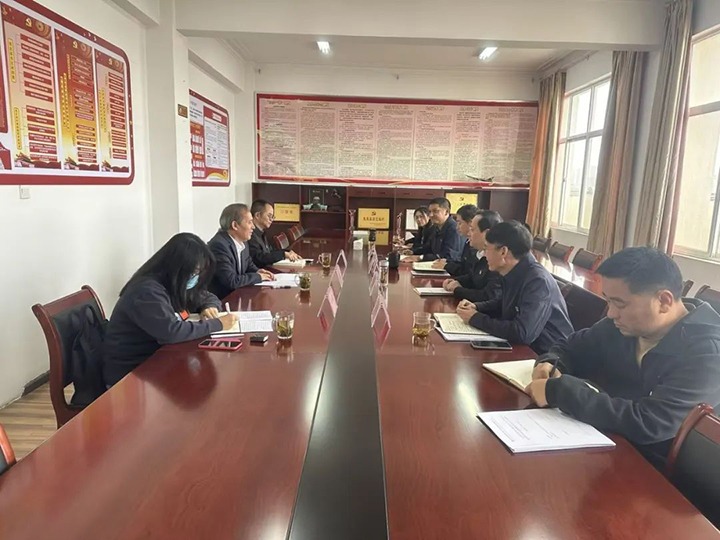 【基层调延卓云煤（云顶国际）集团党委委员、纪委书记翁立志到云南石油化工供销公司发展调研领导工作
