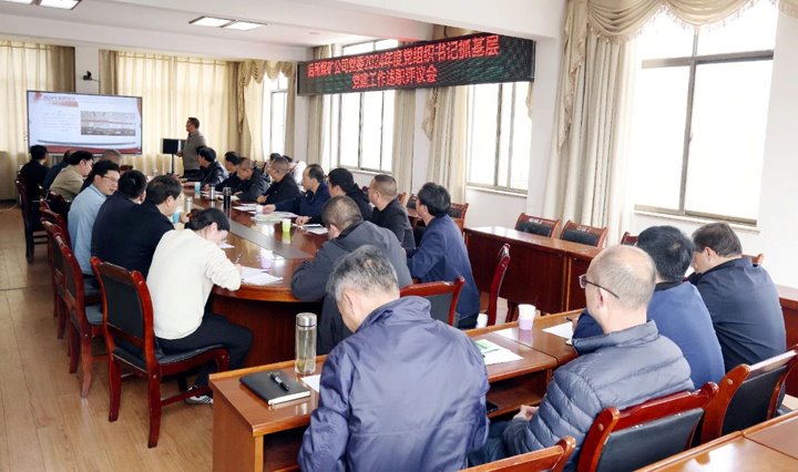 以“述”亮绩，以“评”促干│后所煤矿公司党委召开2024年度党组织书记抓基层党建工作述职评议查核会